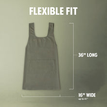 Hudson Durable Goods Smock Apron - Flexible Fit - 36" Long and 16" Wide When Folded, 41" Wide When Laid Flat