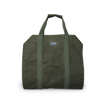 Hudson Durable Goods Premium Waxed Canvas Firewood Carrier - Hero Image