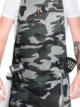 Professional Grade Apron for Kitchen, Grill, and BBQ (Camouflage) - HDG806A