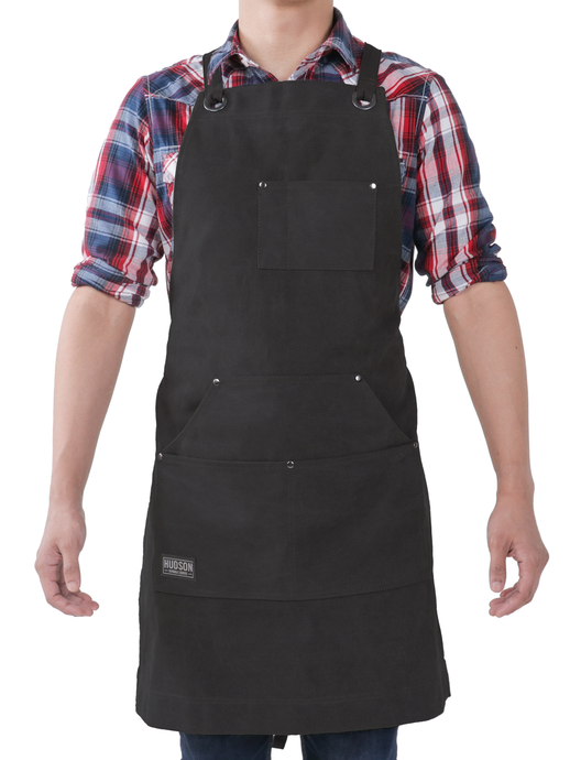 Hudson Durable Goods Regular Canvas Work Apron with Tool Pockets - HDG921