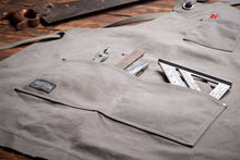 Hudson Durable Goods Home Improvement HDG901G - Heavy Duty 16 oz Waxed Canvas Work Apron (Grey)