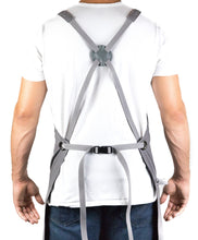 Hudson Durable Goods Home Professional Grade Apron for Kitchen, Grill, and BBQ (Grey) - HDG805G