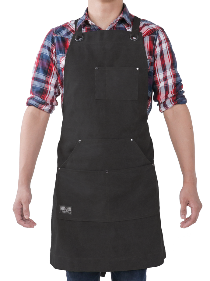 Hudson Durable Goods Regular Canvas Work Apron with Tool Pockets - HDG921