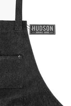 Hudson Durable Goods Home Denim Apron for Kitchen, Grill, and BBQ (Black Denim) - HDG805BD