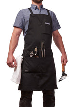 Hudson Durable Goods BBQ & Grill Apron Holds Beer and Tongs