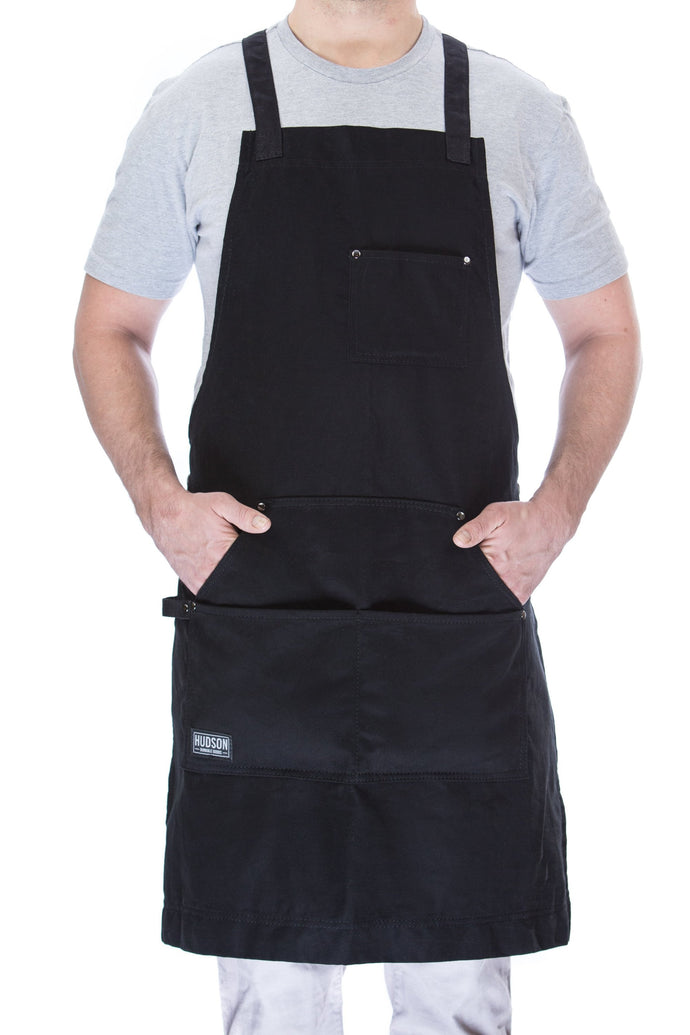 ZOORON Funny Black Chef Aprons for Men Adjustable BBQ Grill Kitchen Cooking  Aprons with Pockets, Grill Accessories